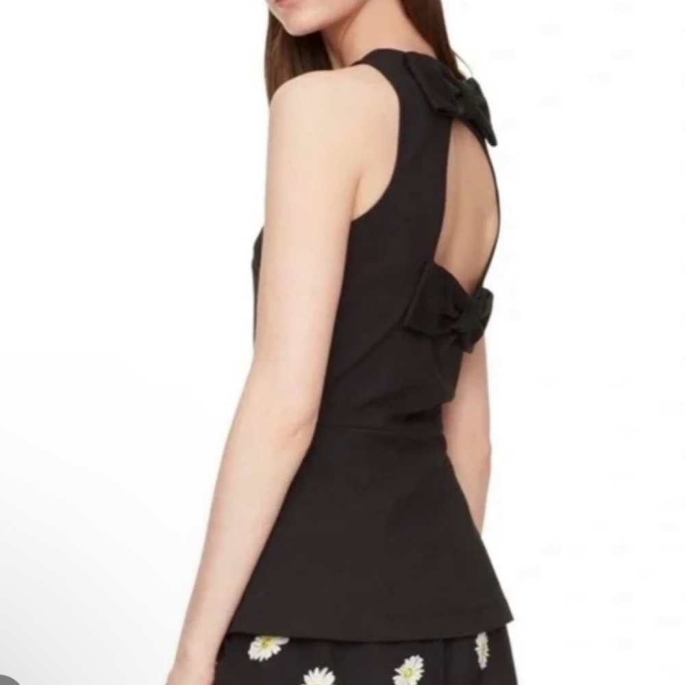 Kate Spade Peplum Blouse with Bows🎀